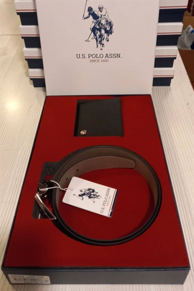 U.S. Polo Assn 02 Cüzdan Kemer Set
