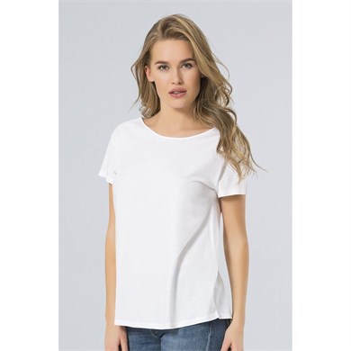 WTSHIRT CANNES Kadın T-Shirt - Beyaz