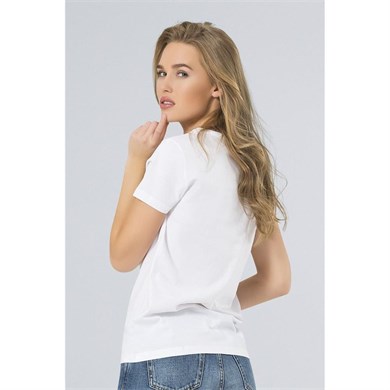 WTSHIRT MILANO Kadın T-Shirt - Beyaz